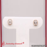 Load image into Gallery viewer, 1-50-carat-stud-earring-emerald-lab-diamond-bezel-in-yellow-gold-fdear10516em-1
