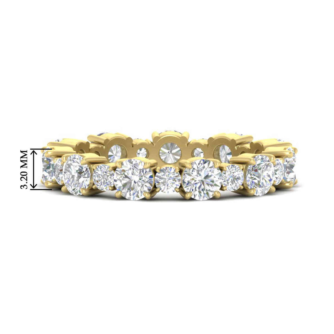 1.50 Ct. Asymmetrical Diamond Eternity Band