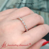 Load image into Gallery viewer, East West Pear Eternity Band