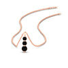 Load image into Gallery viewer, 1-carat-3-stone-black-diamond-necklace-pendant-in-rose-gold-FDPD11293GBLACK-1.00CT-NL-RG_230ce699-91b2-4e18-9a45-98d5111e06bf.jpg?v=1752569872