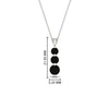 Load image into Gallery viewer, 1-carat-3-stone-black-diamond-necklace-pendant-in-white-gold-FDPD11293GBLACKANGLE1-1.00CT-NL-WG-HW.jpg?v=1752569872