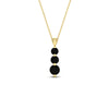 Load image into Gallery viewer, 1-carat-3-stone-black-diamond-necklace-pendant-in-yellow-gold-FDPD11293GBLACKANGLE1-1.00CT-NL-YG.jpg?v=1752569872