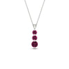 Load image into Gallery viewer, 1-carat-3-stone-pink-sapphire-necklace-pendant-in-white-gold-FDPD11293GSADRPIANGLE1-1.00CT-NL-WG.jpg?v=1752569873