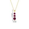 Load image into Gallery viewer, 1-carat-3-stone-pink-sapphire-necklace-pendant-in-yellow-gold-FDPD11293GSADRPIANGLE1-1.00CT-NL-YG-HW.jpg?v=1752569873