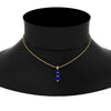 Load image into Gallery viewer, 1-carat-3-stone-sapphire-necklace-pendant-in-yellow-gold-FDPD11293GSABLNECK-1.00CT-NL-YG.jpg?v=1752569873