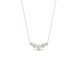 Load image into Gallery viewer, 1-carat-5-diamond-anniversary-gift-necklace-in-FD-PD11130RO-1.00CT-NL-RG
