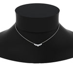 Load image into Gallery viewer, 1-carat-5-diamond-anniversary-gift-necklace-in-FD-PD11130RO-1.00CT-NL-WG
