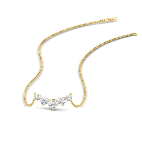 1-carat-5-diamond-anniversary-gift-necklace-in-FD-PD11130RO-1.00CT-NL-YG