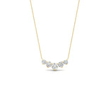 Load image into Gallery viewer, 1-carat-5-diamond-anniversary-gift-necklace-in-FD-PD11130RO-1.00CT-NL-YG
