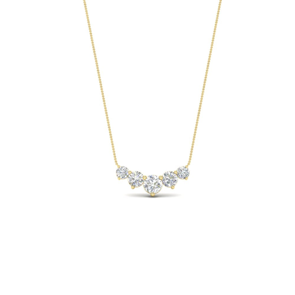1-carat-5-diamond-anniversary-gift-necklace-in-FD-PD11130RO-1.00CT-NL-YG