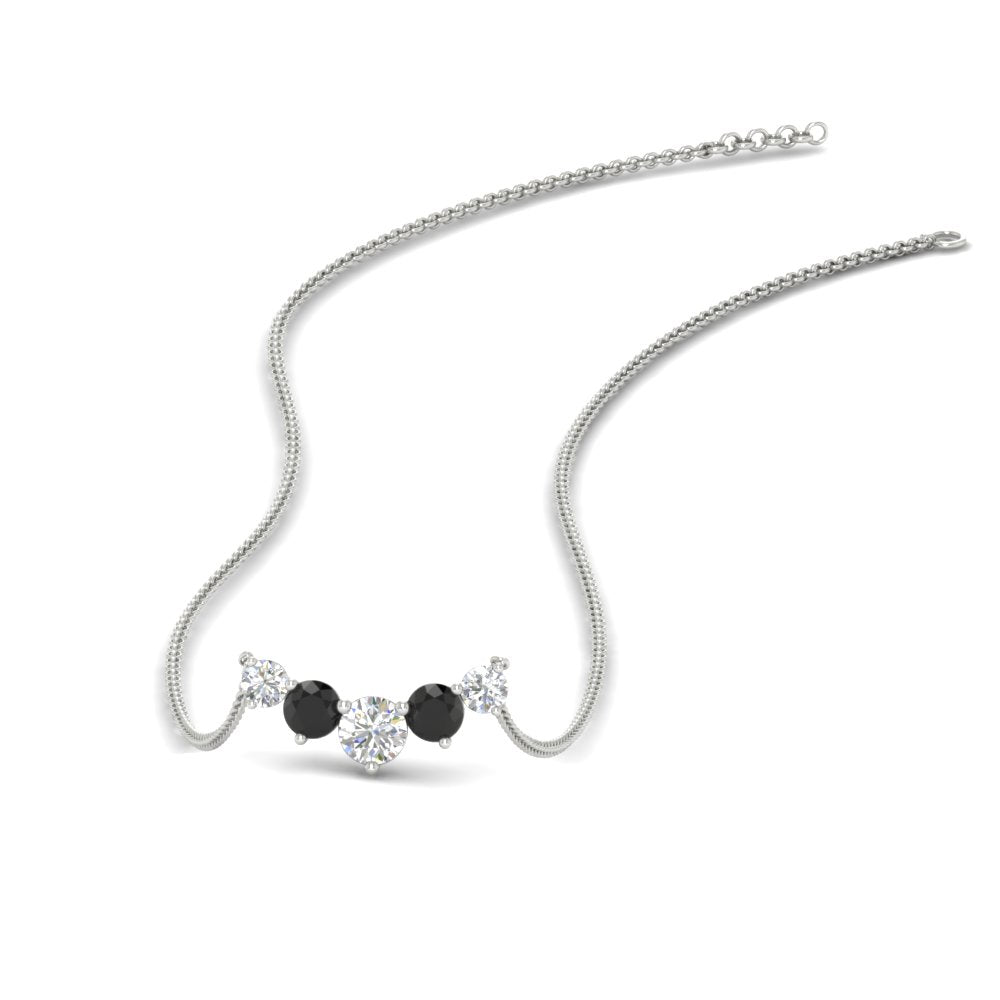 1-carat-5-diamond-anniversary-gift-necklace-with-black-diamond-in-FD-PD11130ROGBLACK-1.00CT-NL-WG