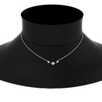 Load image into Gallery viewer, 1-carat-5-diamond-anniversary-gift-necklace-with-black-diamond-in-FD-PD11130ROGBLACK-1.00CT-NL-WG
