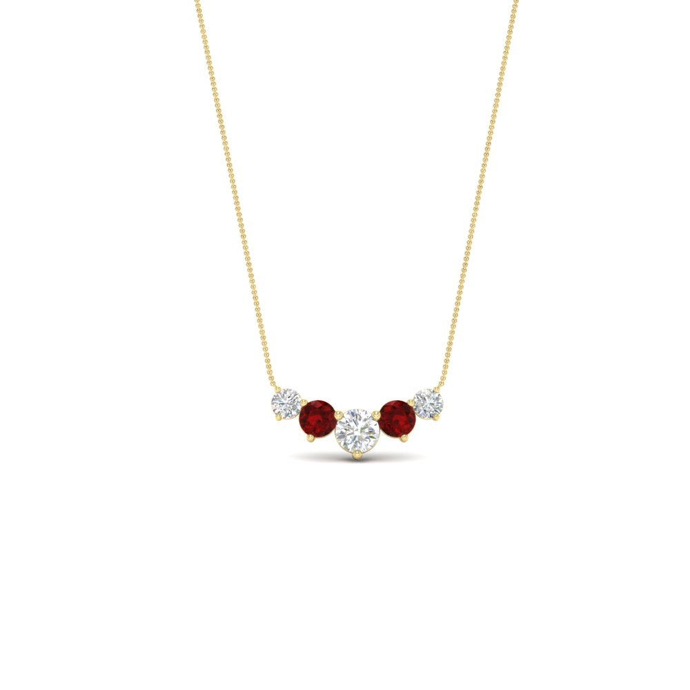 1-carat-5-diamond-anniversary-gift-necklace-with-ruby-in-FD-PD11130ROGRUDR-1.00CT-NL-YG