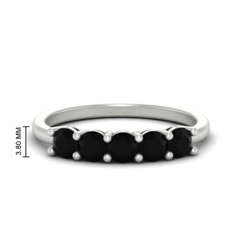 1-carat-5-stone-anniversary-black-diamond-wedding-ring-band-in-white-gold-FDENS141ROBGBLACK-1.00CT-NL-WG-HW