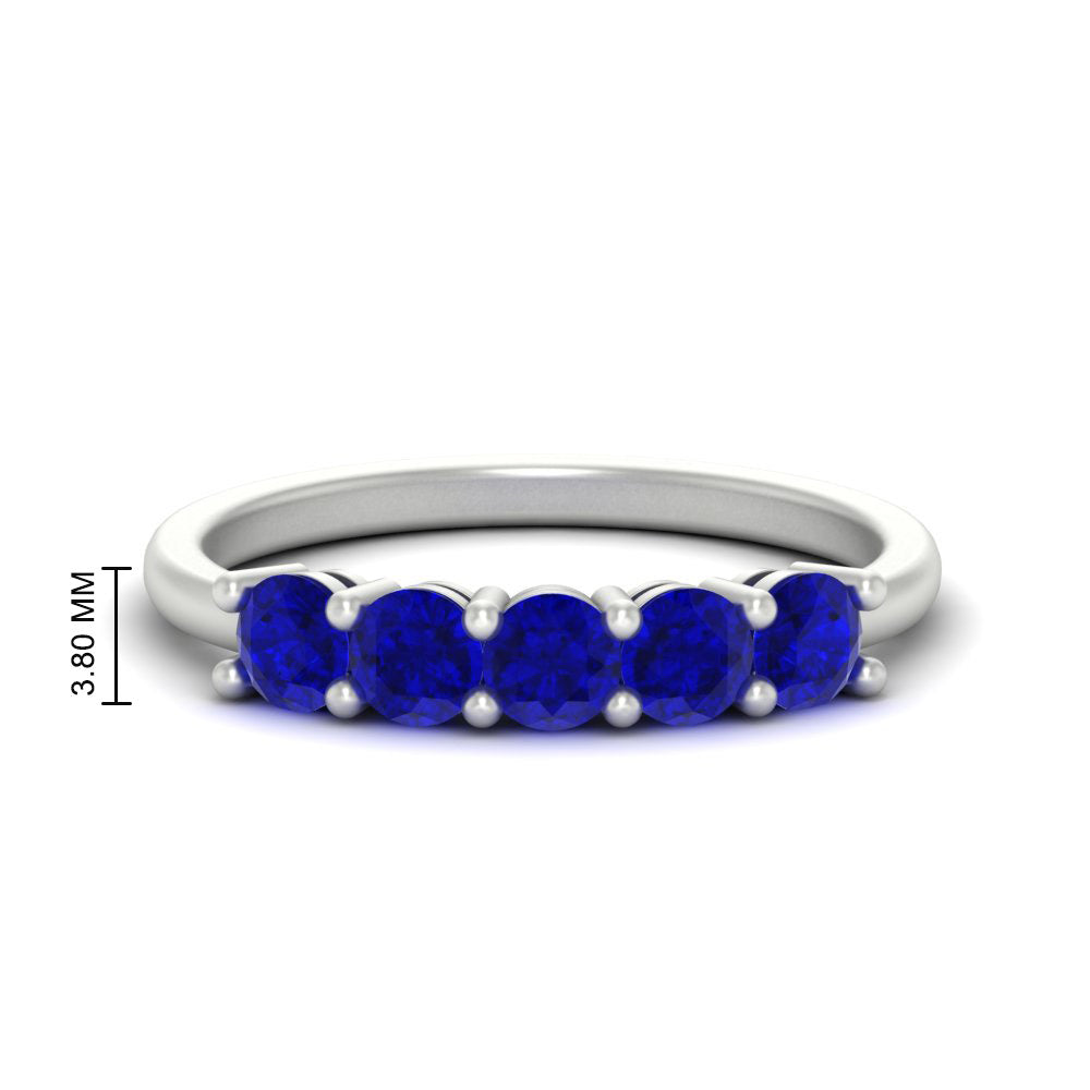 1-carat-5-stone-anniversary-sapphire-wedding-ring-band-in-white-gold-FDENS141ROBGSABL-1.00CT-NL-WG-HW