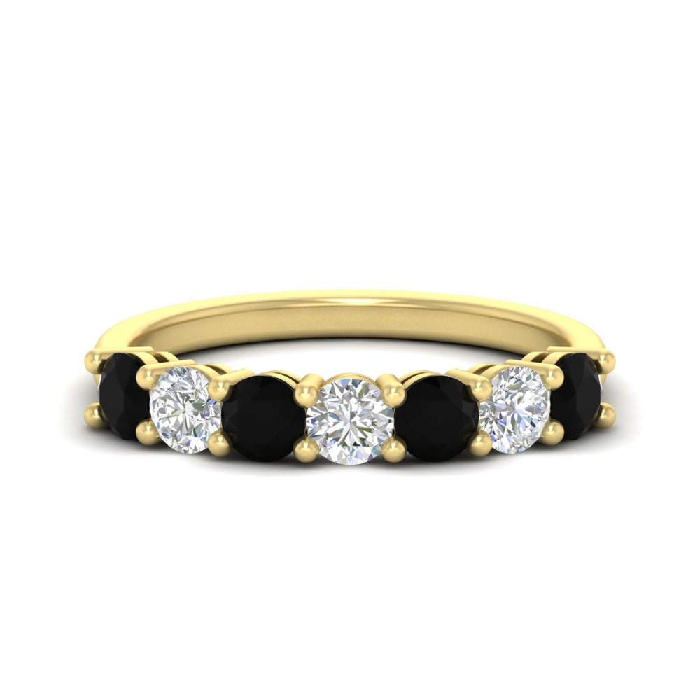 1-carat-7-round-black-diamond-anniversary-band-ring-in-yellow-gold-FD8008B7GBLACK-1.00CT-NL-YG