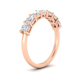 Load image into Gallery viewer, 1-carat-7-round-diamond-anniversary-band-ring-in-rose-gold-FD8008B7ANGLE2-1.00CT-NL-RG
