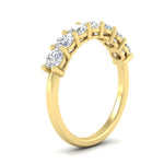 Load image into Gallery viewer, 1-carat-7-round-diamond-anniversary-band-ring-in-yellow-gold-FD8008B7ANGLE2-1.00CT-NL-YG
