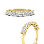 Load image into Gallery viewer, 1-carat-7-round-diamond-anniversary-band-ring-in-yellow-gold-FD8008B7ANGLE3-1.00CT-NL-YG
