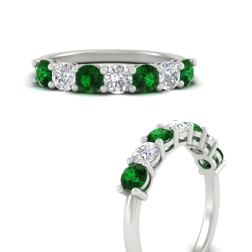1-carat-7-round-emerald-anniversary-band-ring-in-white-gold-FD8008B7GEMGRANGLE3-1.00CT-NL-WG