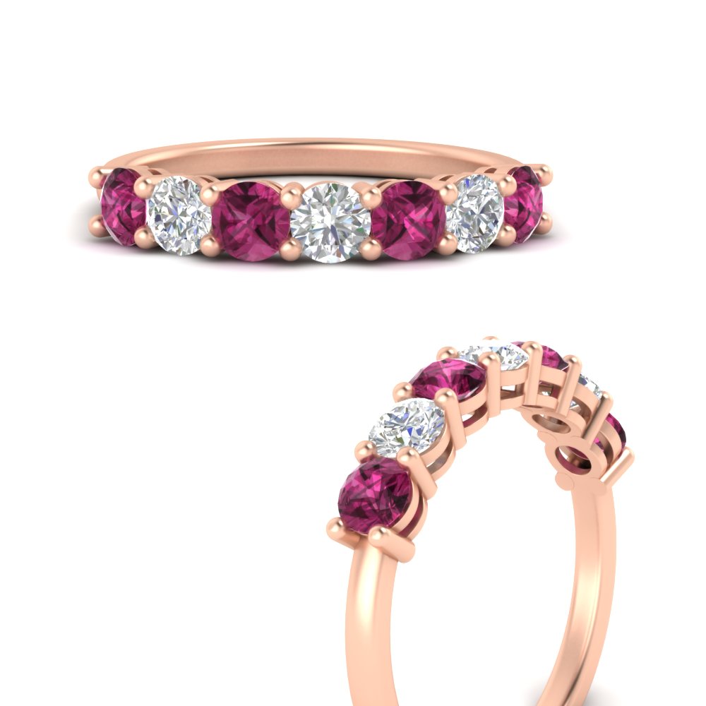 1-carat-7-round-pink-sapphire-anniversary-band-ring-in-rose-gold-FD8008B7GSADRPIANGLE3-1.00CT-NL-RG