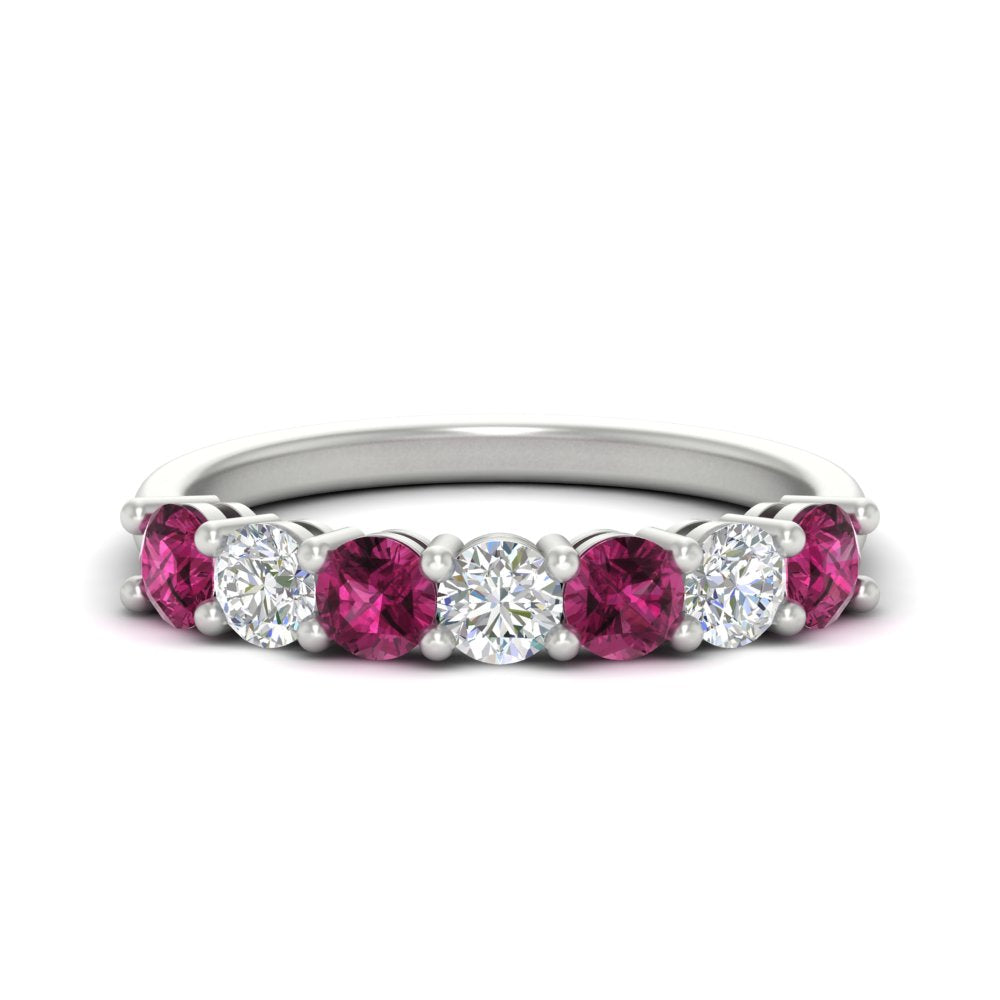 1-carat-7-round-pink-sapphire-anniversary-band-ring-in-white-gold-FD8008B7GSADRPI-1.00CT-NL-WG