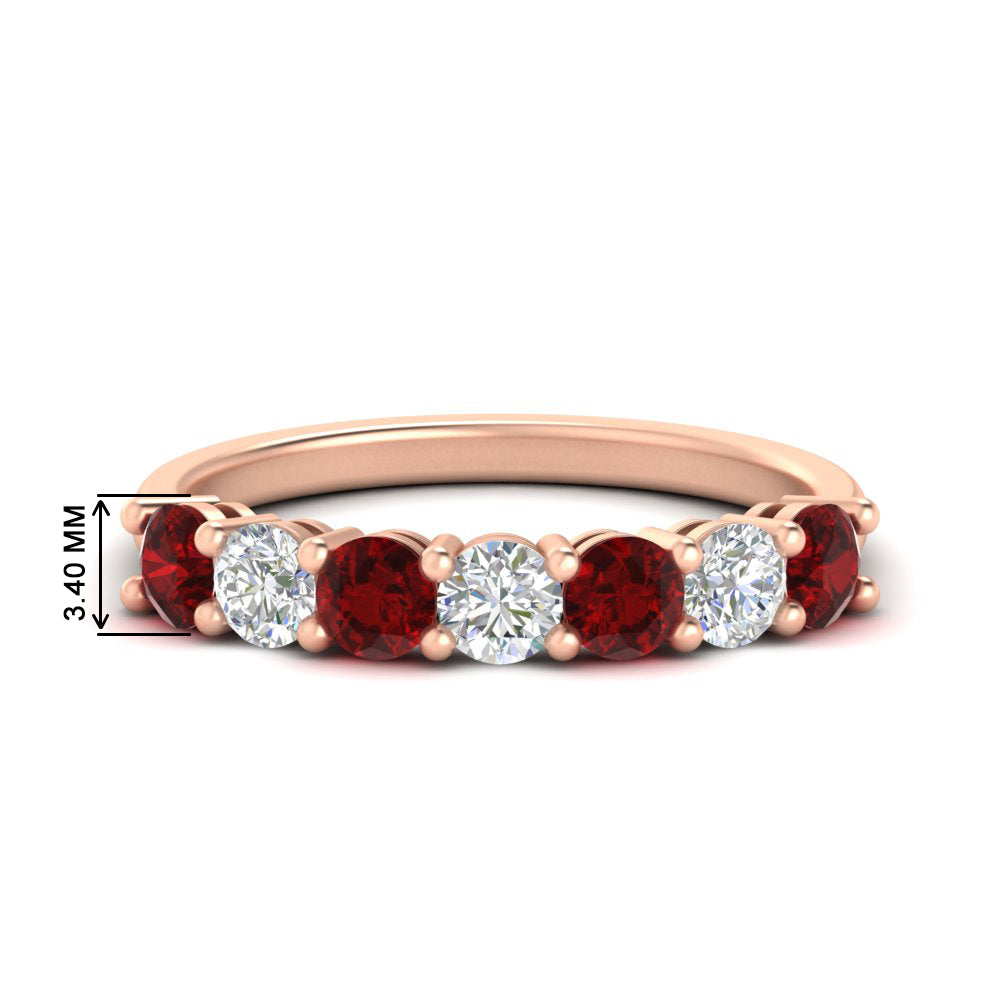 1-carat-7-round-ruby-anniversary-band-ring-in-rose-gold-FD8008B7GRUDR-1.00CT-NL-RG-HW