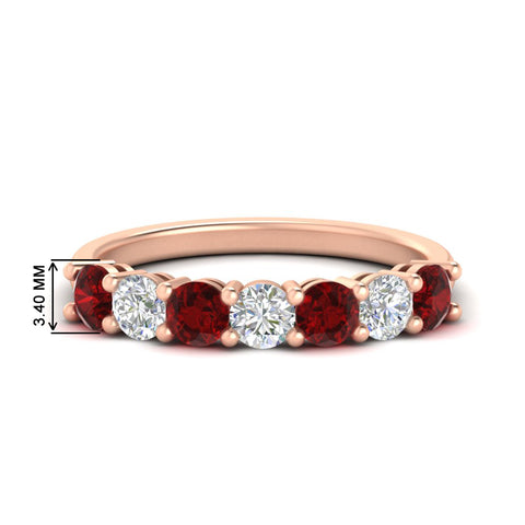 1-carat-7-round-ruby-anniversary-band-ring-in-rose-gold-FD8008B7GRUDR-1.00CT-NL-RG-HW