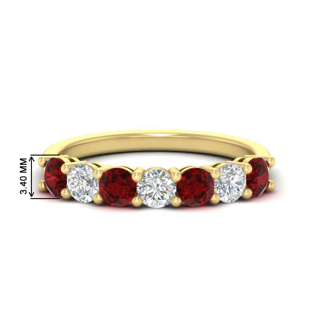 1-carat-7-round-ruby-anniversary-band-ring-in-yellow-gold-FD8008B7GRUDR-1.00CT-NL-YG-HW