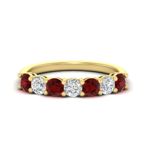 1-carat-7-round-ruby-anniversary-band-ring-in-yellow-gold-FD8008B7GRUDR-1.00CT-NL-YG