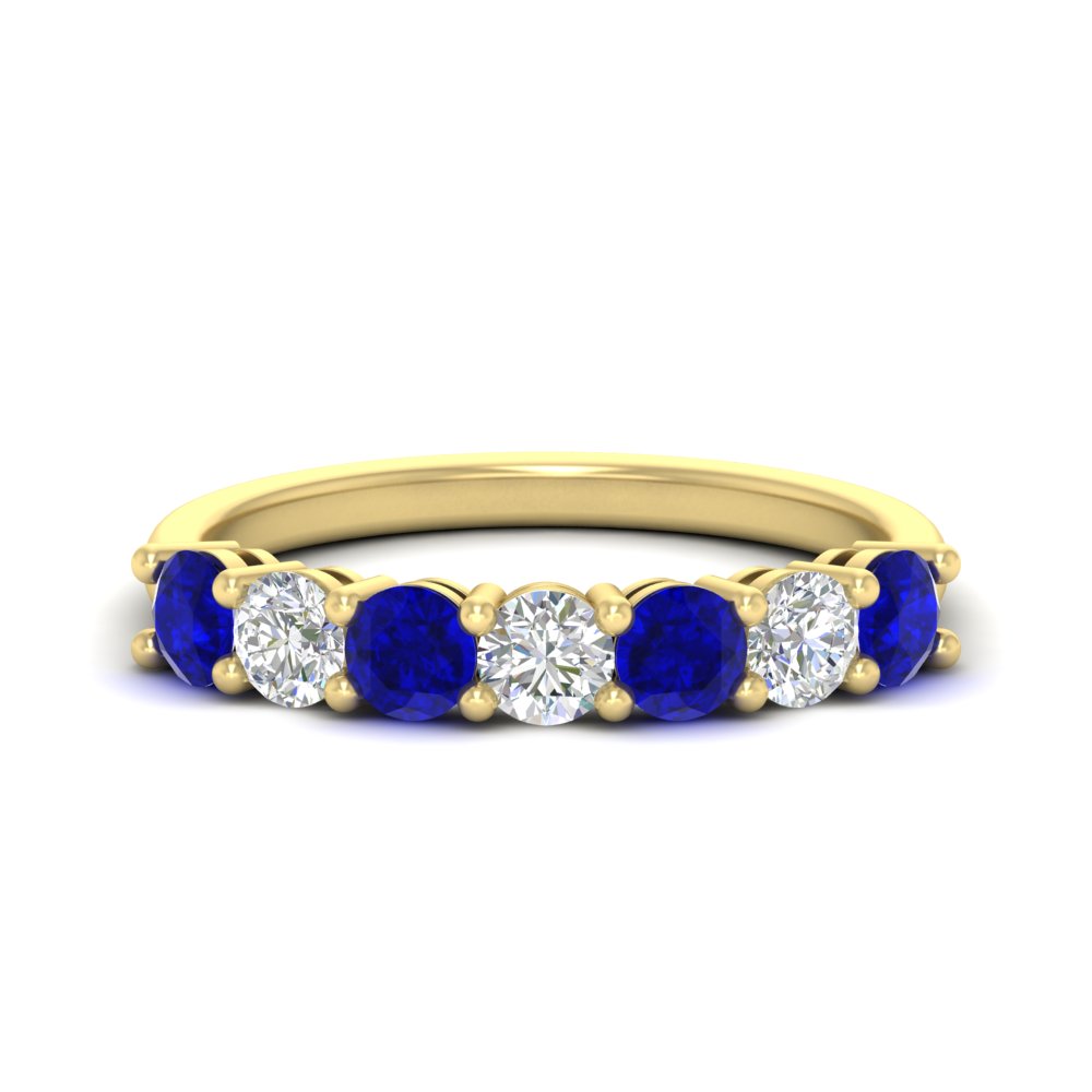 1-carat-7-round-sapphire-anniversary-band-ring-in-yellow-gold-FD8008B7GSABL-1.00CT-NL-YG