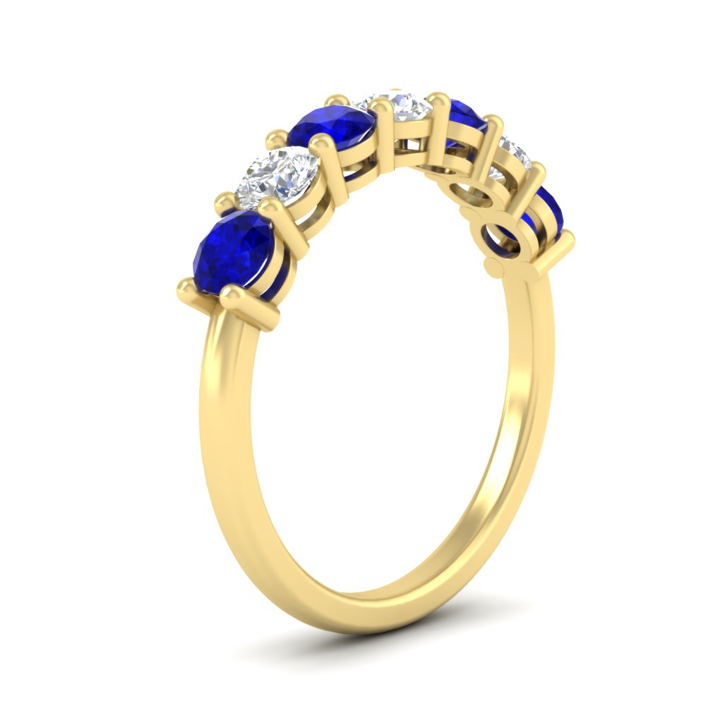 1-carat-7-round-sapphire-anniversary-band-ring-in-yellow-gold-FD8008B7GSABLANGLE2-1.00CT-NL-YG