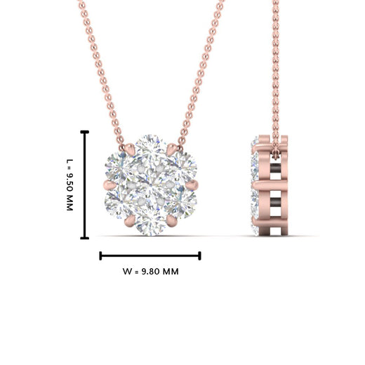 1-Carat-7-Stone-Flower-Diamond-2-Tone-Pendant-In-FDPD10840-1.0CT
