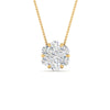 Load image into Gallery viewer, 1-carat-round-cut-diamond-7-stone-cluster-flower-women-pendant-in-fdpd10840-1-00-ct-fancy-1-yg