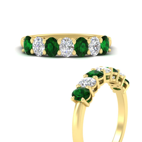 1-carat-7-stone-oval-emerald-classic-wedding-band-in-yellow-gold-fdwb8008ovgemgrangle3-1.00ct-nl-yg.jpg