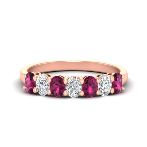 1-carat-7-stone-oval-pink-sapphire-classic-wedding-band-in-rose-gold-fdwb8008ovgsadrpisleep-1.00ct-nl-rg.jpg