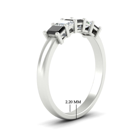 1-carat-Five-stone-emerald-cut-black-diamond-anniversary-band-in-white-gold-fdwb8008emblackangle2-1.00ct-nl-wg-hw