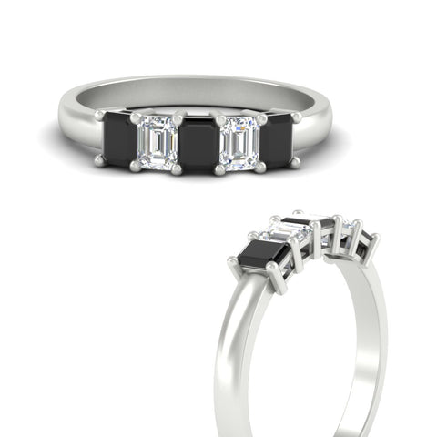 1-carat-Five-stone-emerald-cut-black-diamond-anniversary-band-in-white-gold-fdwb8008emblackangle3-1.00ct-nl-wg