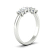 Load image into Gallery viewer, 1-carat-Five-stone-emerald-cut-diamond-anniversary-band-in-white-gold-fdwb8008emangle2-1.00ct-nl-wg