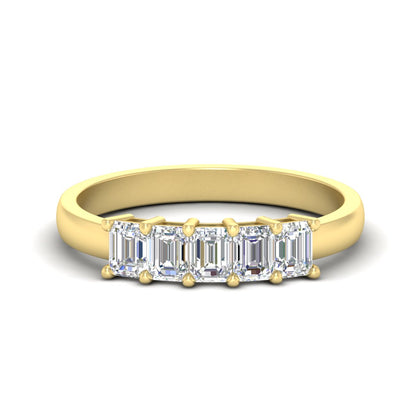 emerald-cut-1-ct-five-stone-wedding-band-in-rose-gold-fdwb8008emsleep-1.00ct-nl-rg