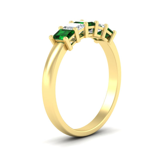 1-carat-Five-stone-emerald-cut-emerald-anniversary-band-in-yellow-gold-fdwb8008emgemgrangle2-1.00ct-nl-yg
