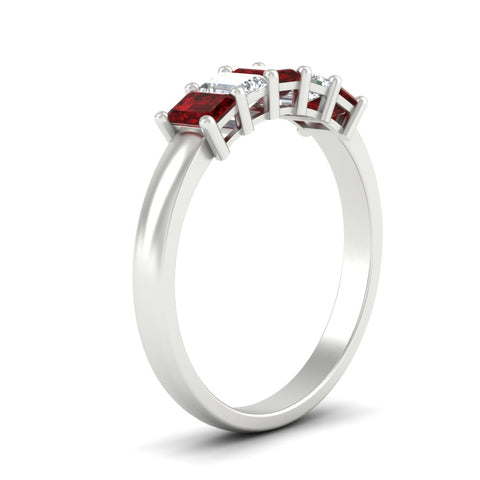 1-carat-Five-stone-emerald-cut-ruby-anniversary-band-in-white-gold-fdwb8008emgrudrangle2-1.00ct-nl-wg