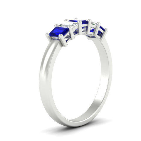 1-carat-Five-stone-emerald-cut-sapphire-anniversary-band-in-white-gold-fdwb8008emgsablangle2-1.00ct-nl-wg