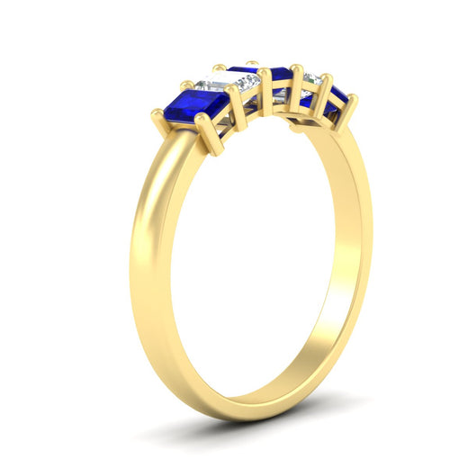 1-carat-Five-stone-emerald-cut-sapphire-anniversary-band-in-yellow-gold-fdwb8008emgsablangle2-1.00ct-nl-yg