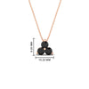 Load image into Gallery viewer, 1-carat-anniversary-gift-round-black-diamond-3-stone-pendant-in-FDPD1129GBLACK-1.00CT-NL-RG