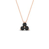 Load image into Gallery viewer, 1-carat-anniversary-gift-round-black-diamond-3-stone-pendant-in-FDPD1129GBLACK-1.00CT-NL-RG