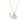 Load image into Gallery viewer, 1-carat-anniversary-gift-round-diamond-3-stone-pendant-in-FDPD1129-1.00CT-NL-RG
