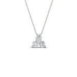Load image into Gallery viewer, 1-carat-anniversary-gift-round-diamond-3-stone-pendant-in-FDPD1129-1.00CT-NL-WG

