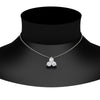 Load image into Gallery viewer, 1-carat-anniversary-gift-round-diamond-3-stone-pendant-in-FDPD1129-1.00CT-NL-WG