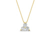 Load image into Gallery viewer, 1-carat-anniversary-gift-round-diamond-3-stone-pendant-in-FDPD1129-1.00CT-NL-YG